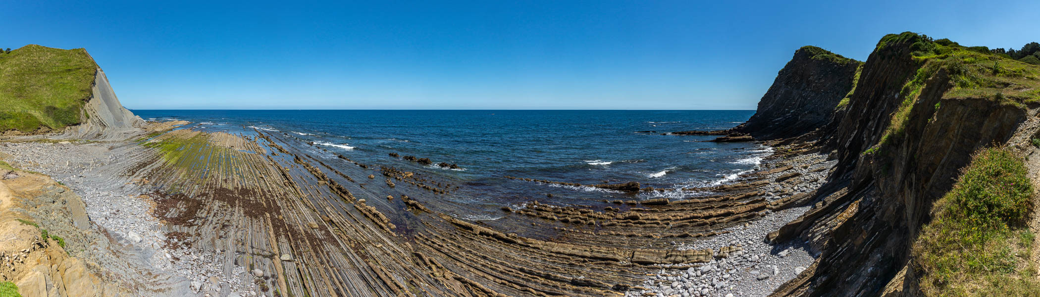 Falaises de flysch entre Zumaia et Deba