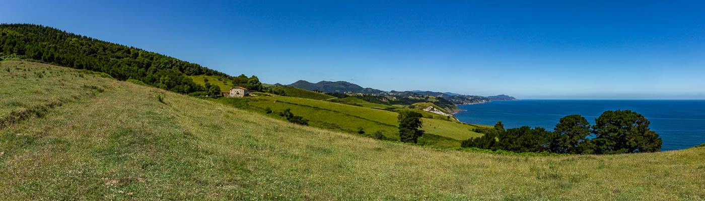 Côte basque entre Zumaia et Deba