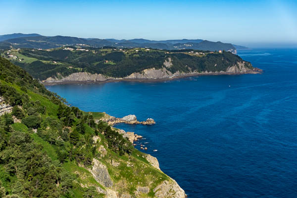 Côte basque à l'ouest de Lekeitio'