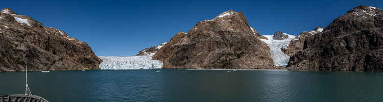 Ikerasassuaq : fjord Kangerluk, glaciers