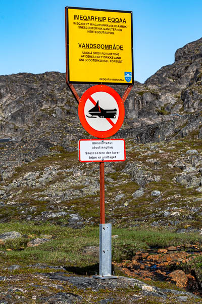 Maniitsoq : départ de la randonnée