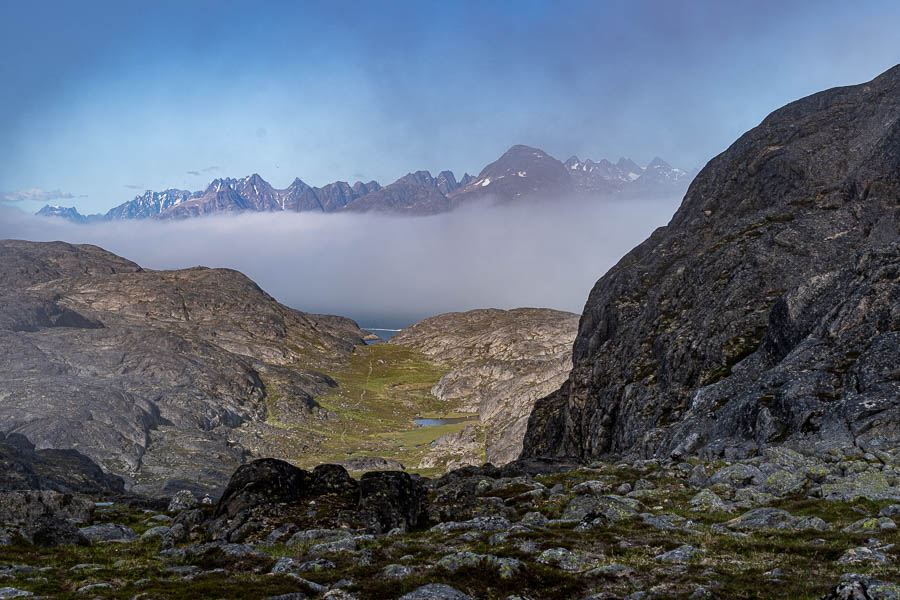 Maniitsoq : randonnée, col