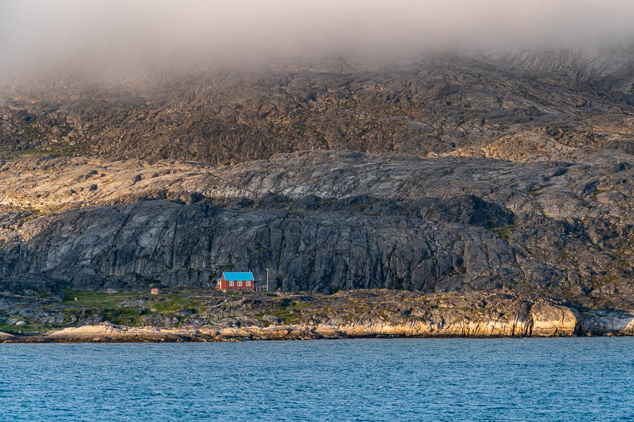 Ikamiut Kangerluarsuat, fjord entre Sermersuut et la côte