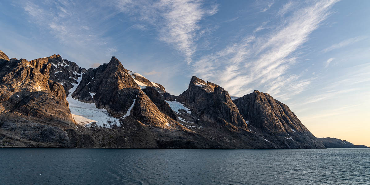 Ikamiut Kangerluarsuat, fjord entre Sermersuut et la côte