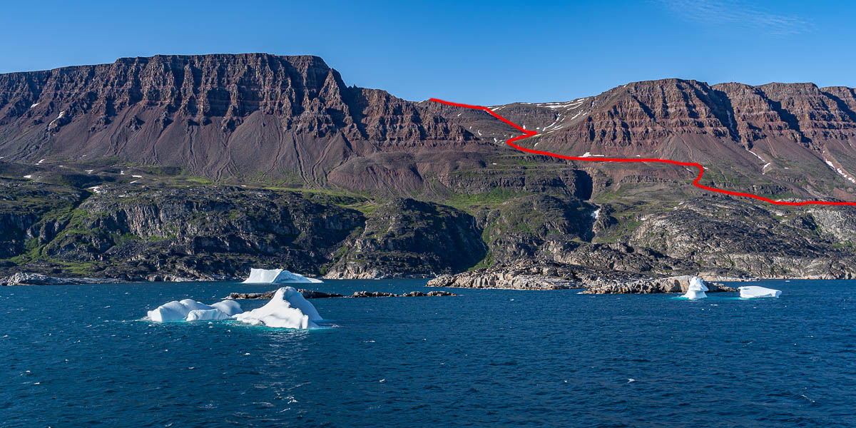 Qeqertarsuaq : randonnée