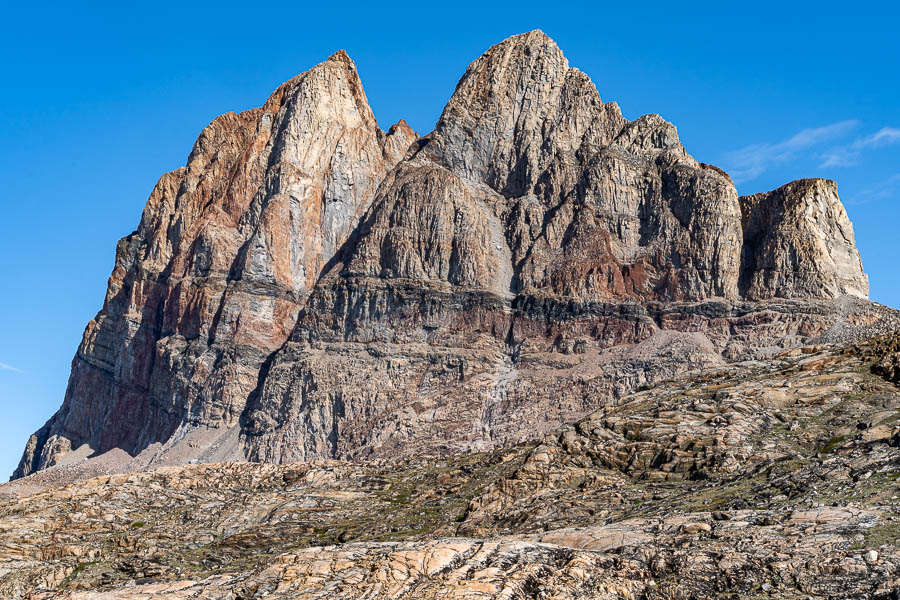 Uummannaq : sommet de l'île, 1170 m