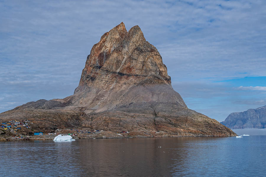 Uummannaq : sommet de l'île, 1170 m