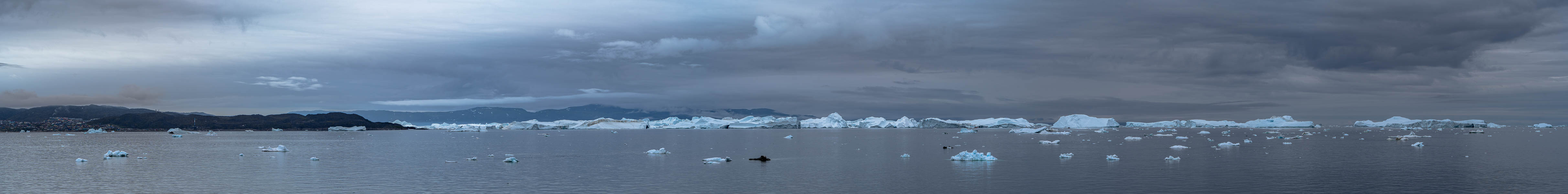 Entrée du fjord d'Ilulissat