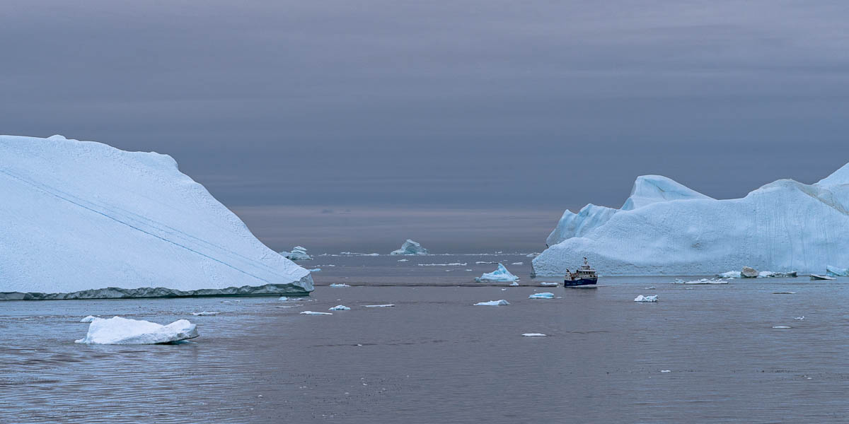 Entrée du fjord d'Ilulissat