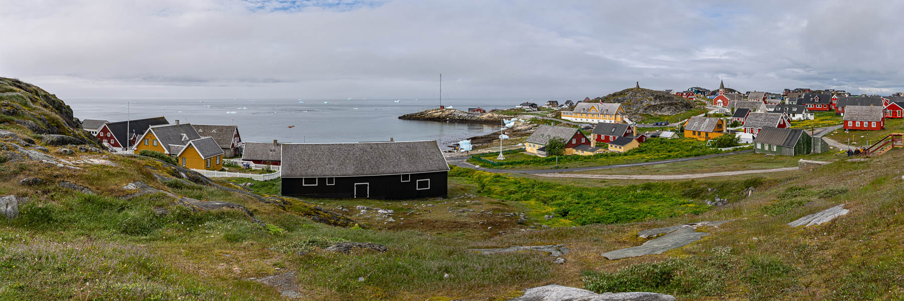 Nuuk : partie la plus ancienne de la ville
