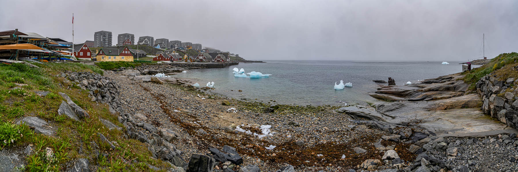 Nuuk : partie la plus ancienne de la ville