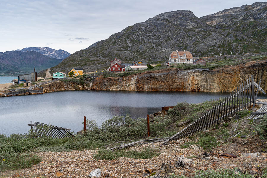 Ivittuut : mine de cryolite abandonnée