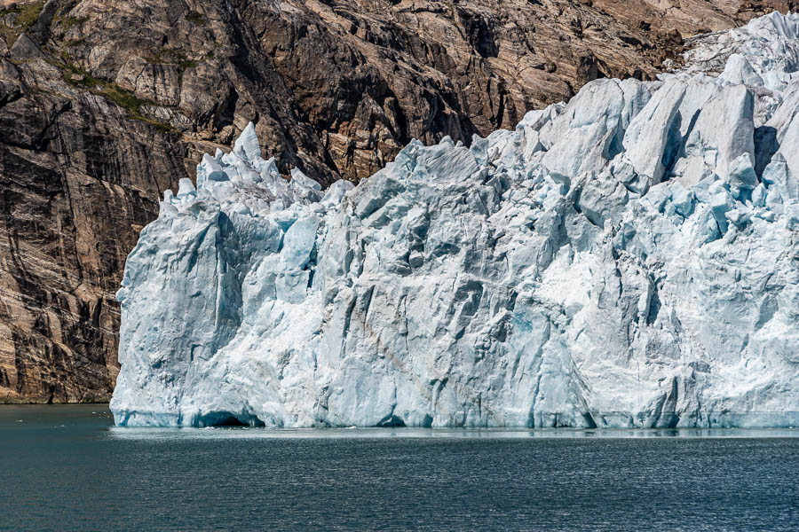 Ikerasassuaq : fjord Kangerluk, glacier