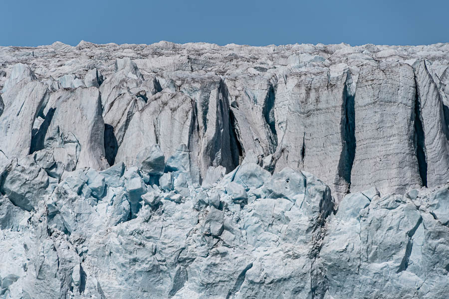 Ikerasassuaq : fjord Kangerluk, glacier