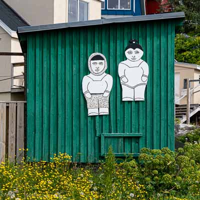 Qaqortoq : enfants inuits