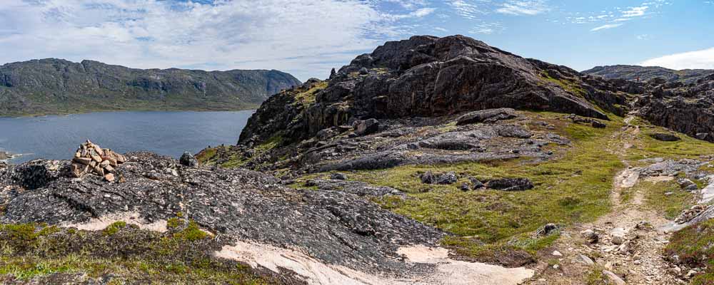 Tasersuaq (Grand lac) : sentier circumlacustre