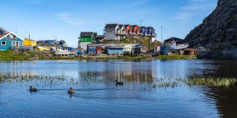 Maniitsoq : étang