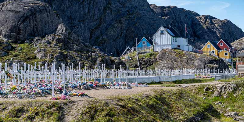 Maniitsoq : cimetière