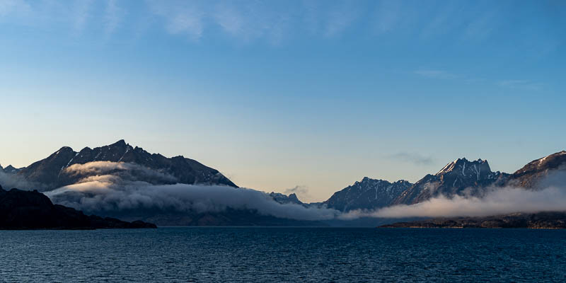 Ikamiut Kangerluarsuat, fjord entre Sermersuut et la côte