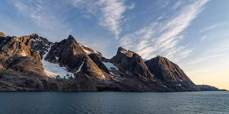 Ikamiut Kangerluarsuat, fjord entre Sermersuut et la côte