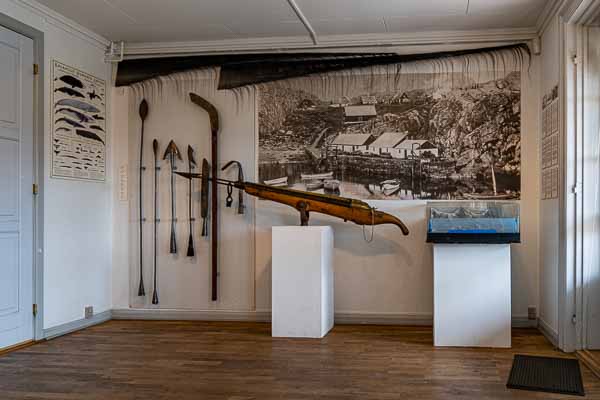 Sisimiut, musée : harpons