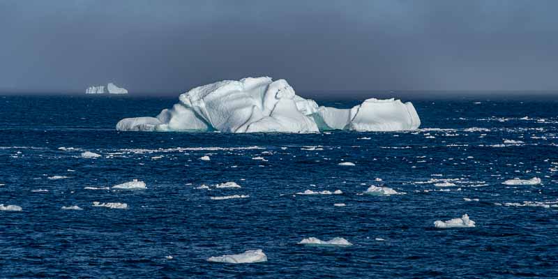 Qeqertarsuaq : iceberg et bourguignons (growlers)
