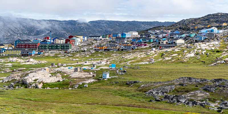 Ilulissat : parc à chiens et nouveau quartier