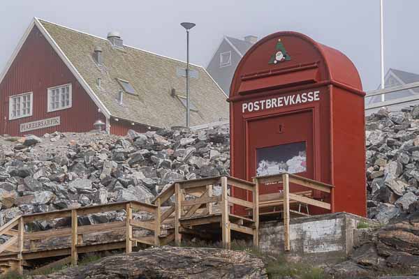 Uummannaq : boîte aux lettres du père Noël