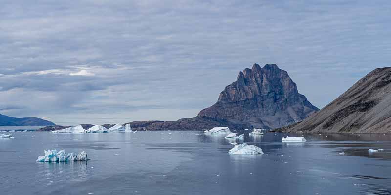 Uummannaq, icebergs
