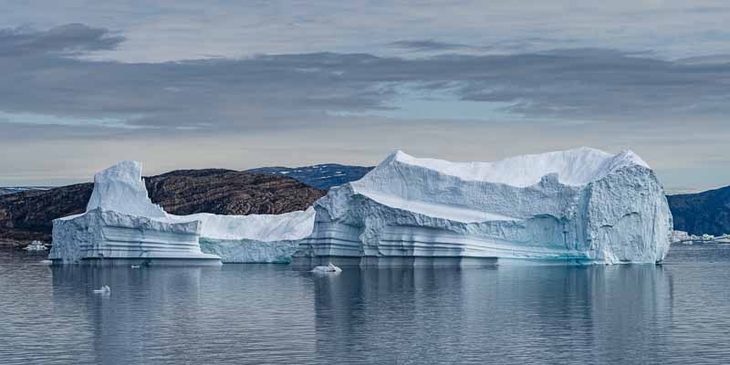Fjord d'Uummannaq : iceberg