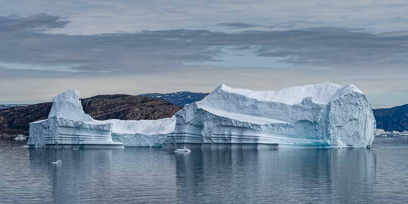 Fjord d'Uummannaq : iceberg
