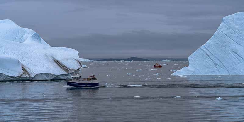 Entrée du fjord d'Ilulissat