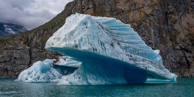 Kangerlussuatsiaq (fjord Evighed) : iceberg