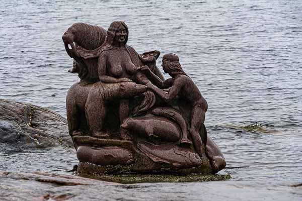 Nuuk : Sedna (Sassuma Arnaa), déesse de la mer