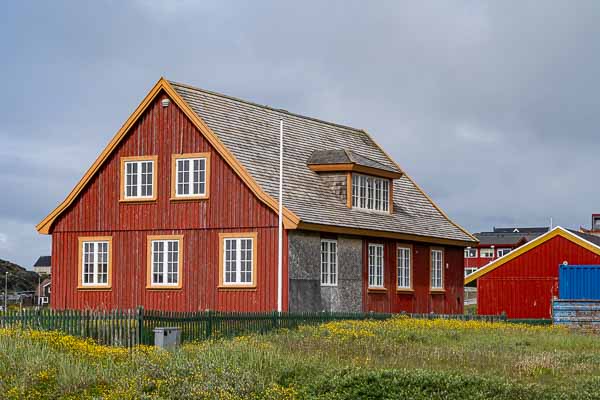 Nuuk : maison en bois