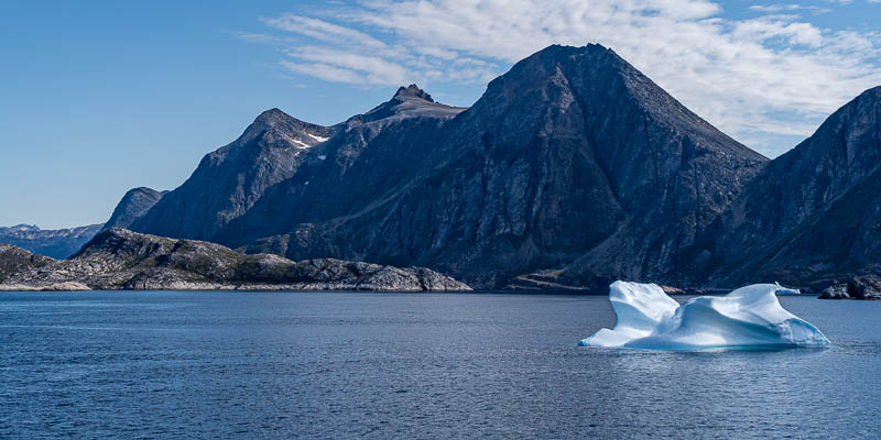 Iceberg, péninsule près d'Arsuk