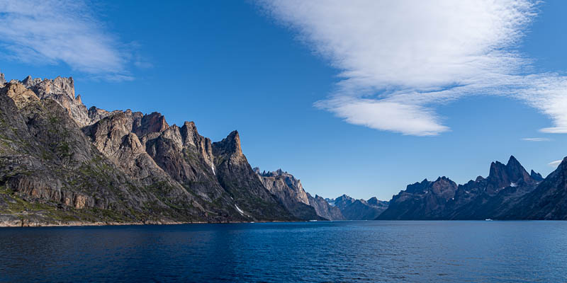 Fjord Torsukattaq : vue nord