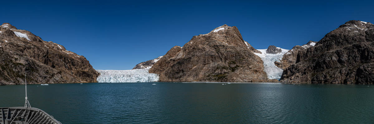 Ikerasassuaq : fjord Kangerluk, glaciers