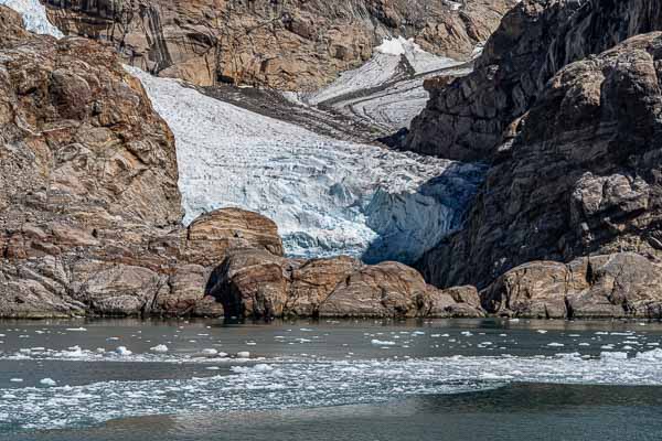 Ikerasassuaq : fjord Kangerluk, glacier