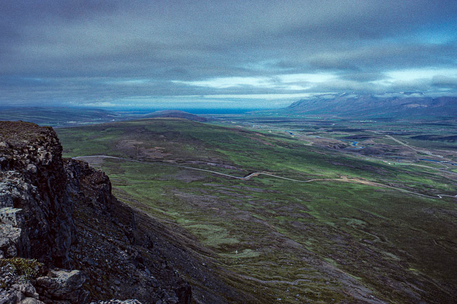 Point de vue sur Vopnafjör∂ur