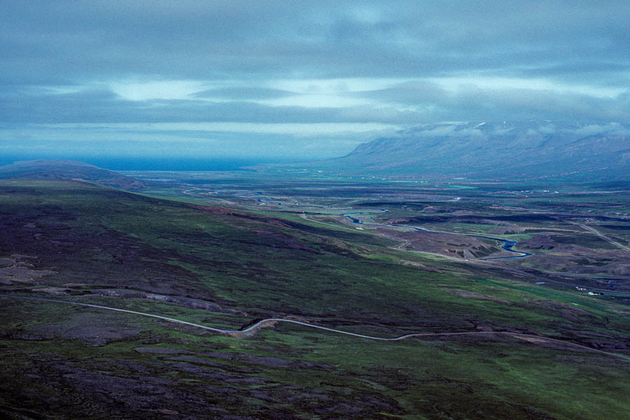 Point de vue sur Vopnafjör∂ur