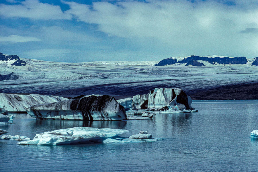 Jökulsarlon et Vatnajökull