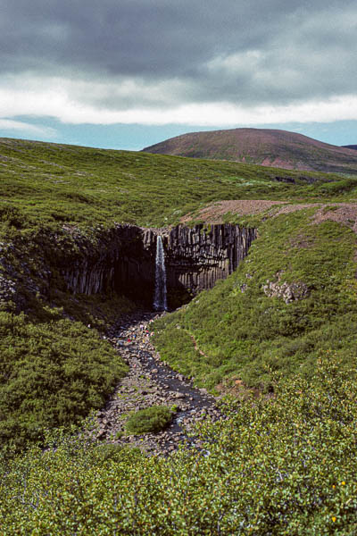 Cascade Svartifoss et orgues basaltiques