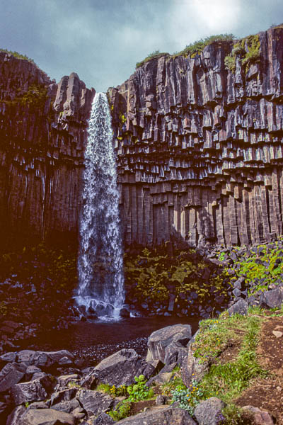 Cascade Svartifoss et orgues basaltiques