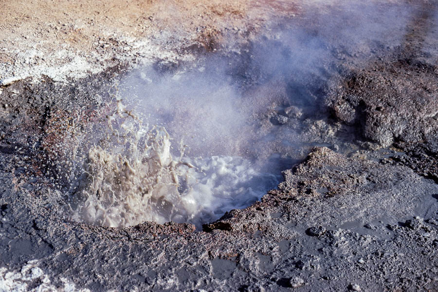 Geysir : bouillonnement