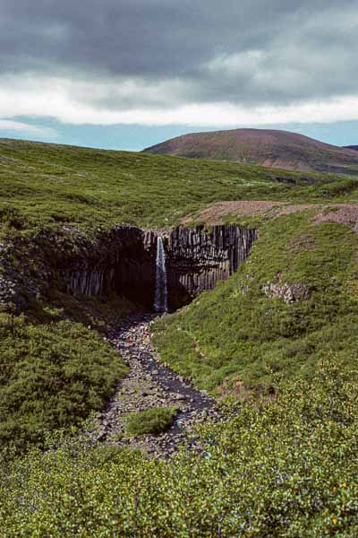 Cascade Svartifoss et orgues basaltiques