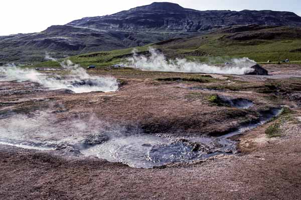 Geysir : fumerolles