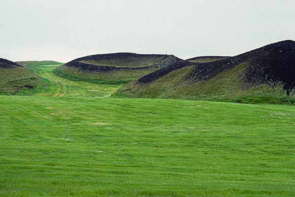 Myvatn : pseudo-cratères