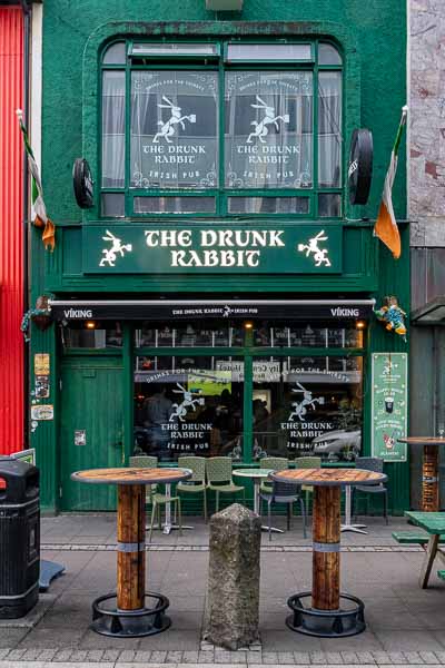 Reykjavik, Austurstræti : The Drunk Rabbit irish pub