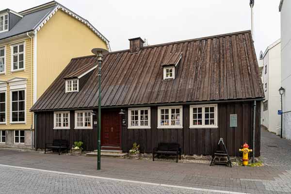 Reykjavik, Aðalstræti : musée de la ville